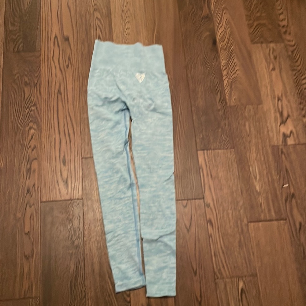 Womens best light blue leggings